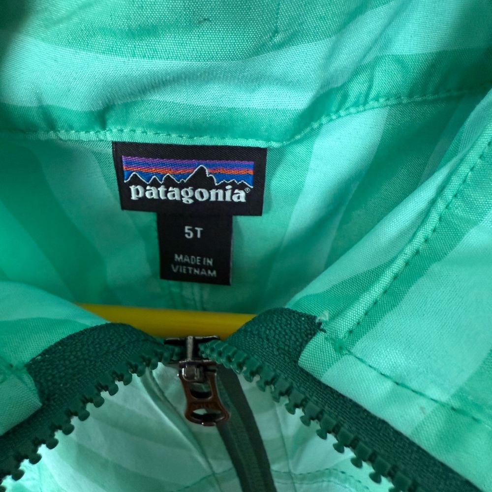 Patagonia High Sun summer Green Kids' Jacket - Picture 2 of 6